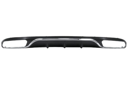 Rear Diffuser suitable for Mercedes E-Class W213 (2016-2019) E63 Design Chrome Edition