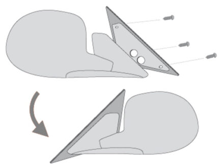 Suitable for FORD FIESTA 3 89-95 GFJ_adapterplates